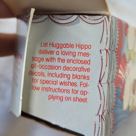 Vintage Avon Huggable Hippo calogne bottle new oldstock never used 1.75 0Z - Picture 13 of 13